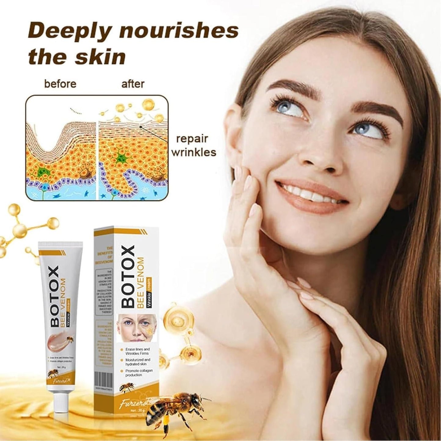 Botox Bee Venom Cream 50g (Pack of 2)